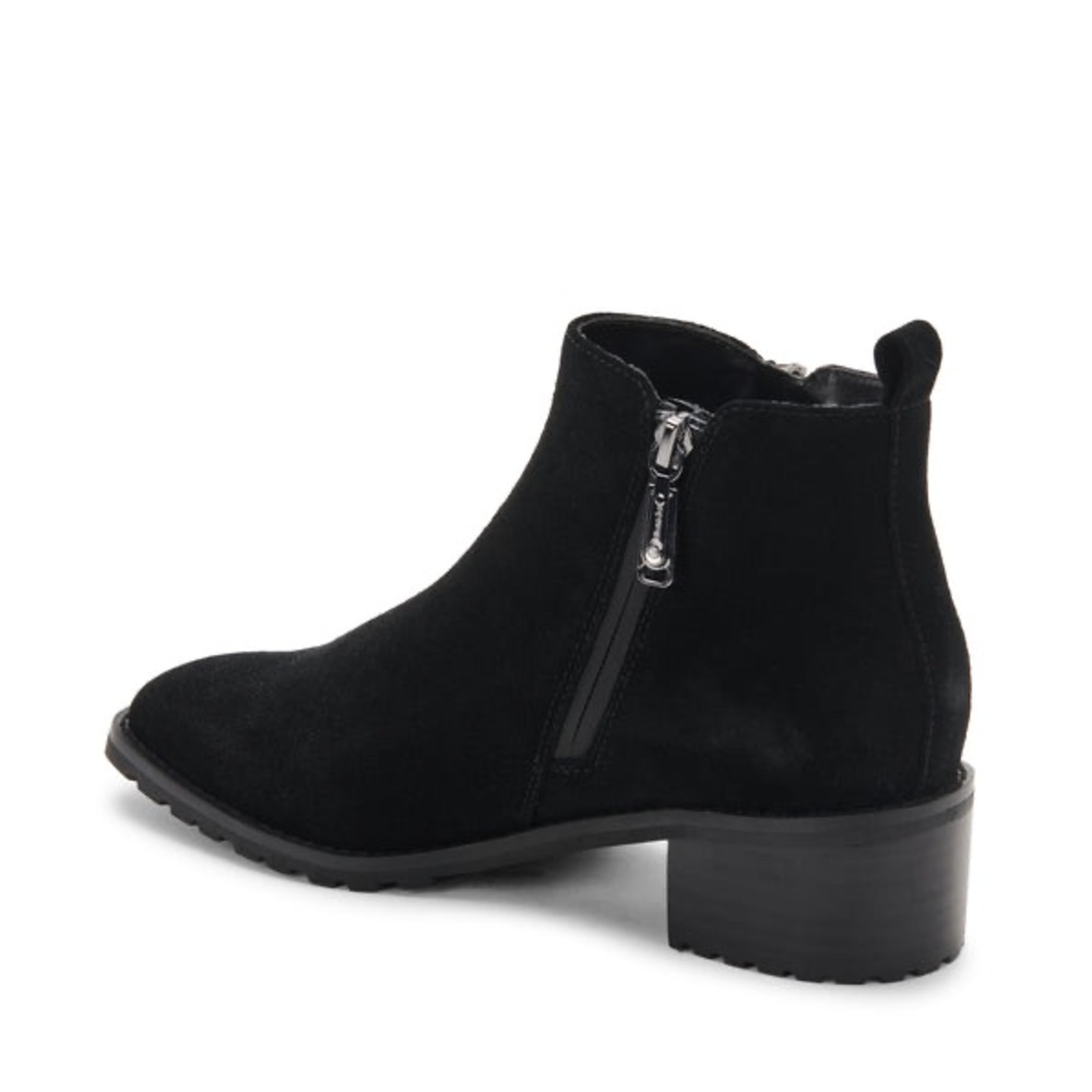 Blondo Samara Black Suede Waterproof Zip Bootie, size 6.5 - Picture 3 of 14